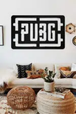 PUBG Temalı Dekoratif Ahşap Tablo - Görsel 2