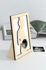 Ahşap Mdf Hamile Çerçevesi - Görsel 2