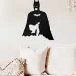 Batman Temalı Dekoratif Ahşap Tablo