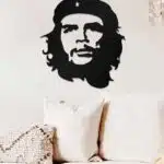Che Guevara Silüeti Temalı Dekoratif Ahşap Tablo