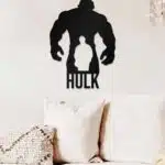 HULK Temalı Dekoratif Ahşap Tablo