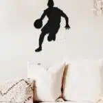 Basketbol Temalı Dekoratif Ahşap Tablo