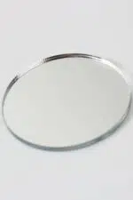 Gümüş Dekoratif Süs, Pleksi Ayna, Yuvarlak 10 Adet 3*3 CM - Görsel 2