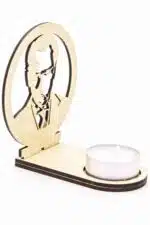 Mustafa Kemal Atatürk Temalı Gölge Mumluk