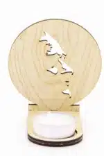 Atatürk Temalı Gölge Mumluk