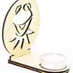 Gülen Kurbağa Temalı Gölge Mumluk