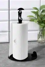 Ahşap Kağıt Havluluk Sevgili Temalı Mutfak Kağıt Havlu Standı