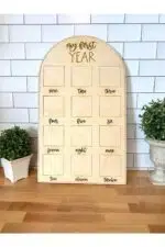 12 Aylık Bebek Fotoğraf Dekoru - Görsel 2