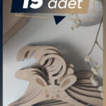 Ahşap Mdf Çocuk Askısı 15 Adet Sevimli Askılık Bebek Askılığı