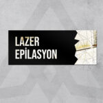 Dekoratif Aynalı Kapı İsimliği Pleksi Lazer Epilasyon Tabelası, Gümüş