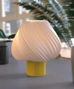 Paris Clarté Fransız Model Modern Dekoratif Abajur Sarı