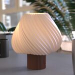 Paris Clarté Fransız Model Modern Dekoratif Abajur Kahverengi