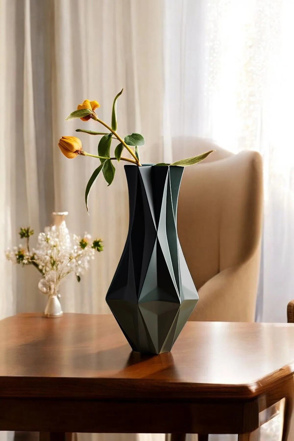 Clymene Premium Dekoratif Modern Vazo - Görsel 2