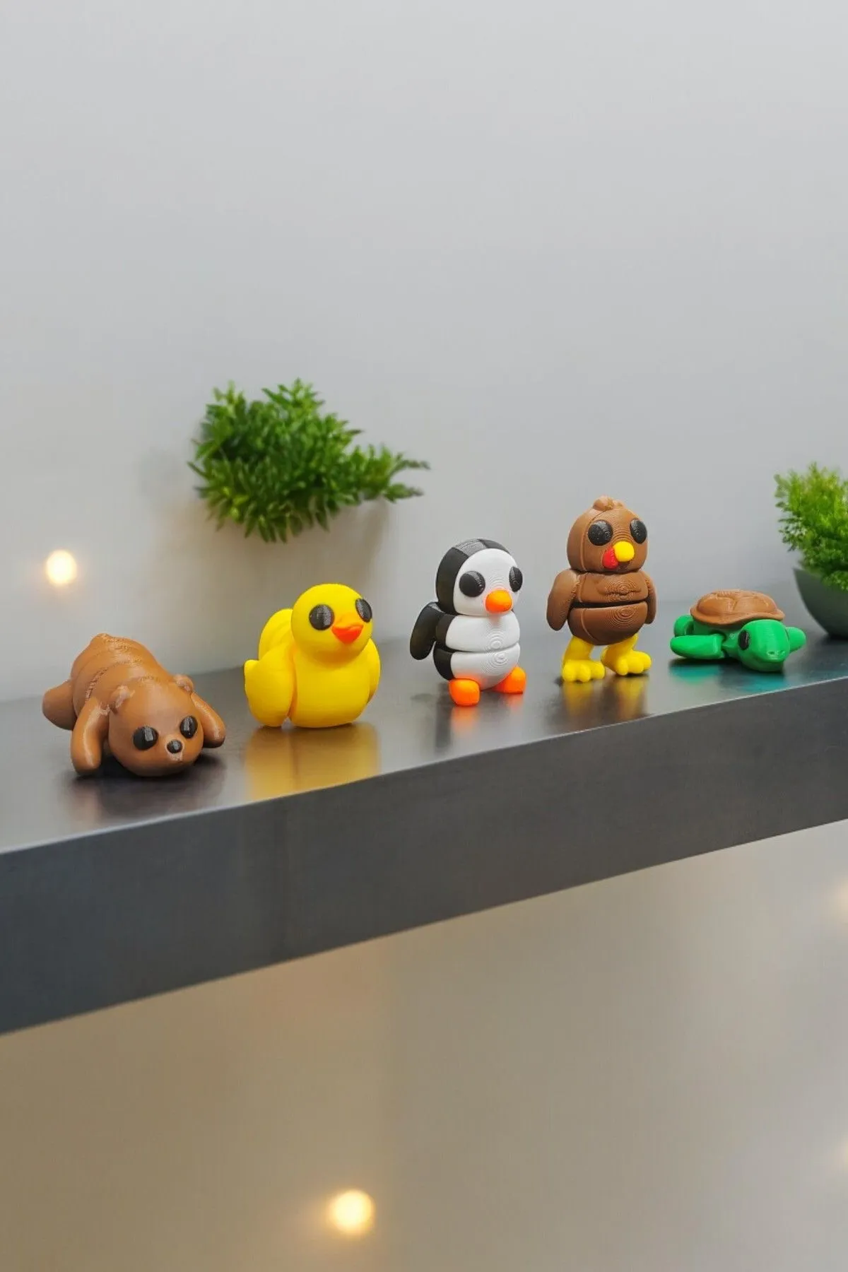 Mini Figür Hayvan Paketi 5 Adet Small Paket - Görsel 2