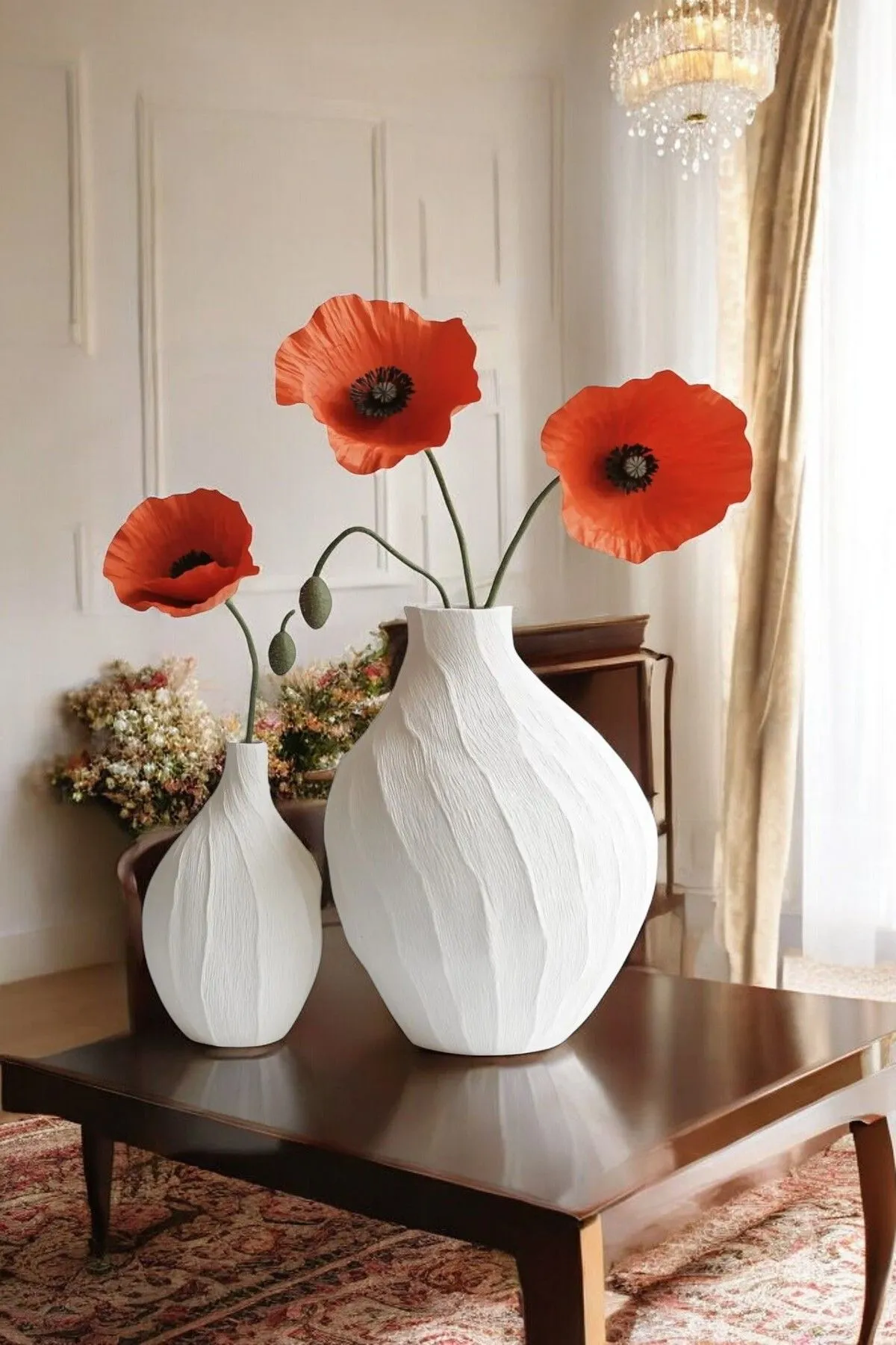 Chloris Premium Dekoratif Modern Vazo - Görsel 2