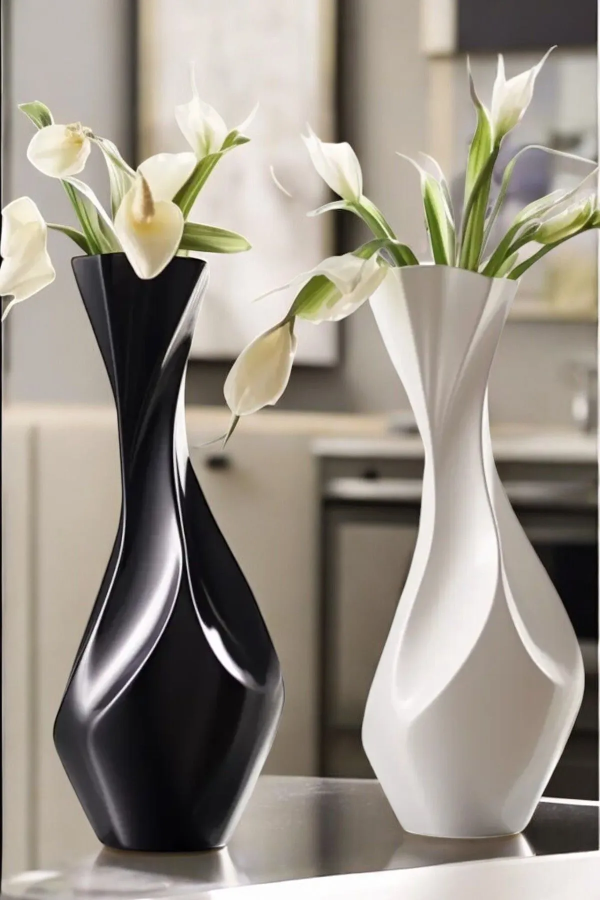 Urania Premium Dekoratif Modern Vazo