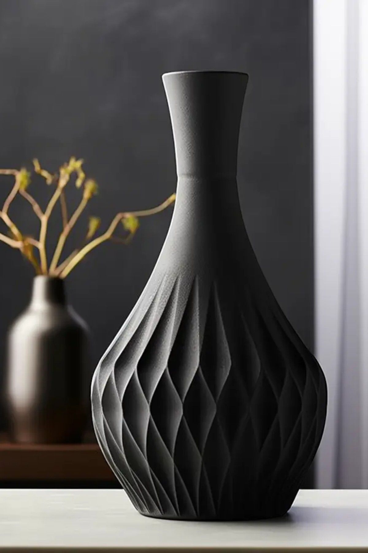 Atlas Premium Dekoratif Modern Vazo