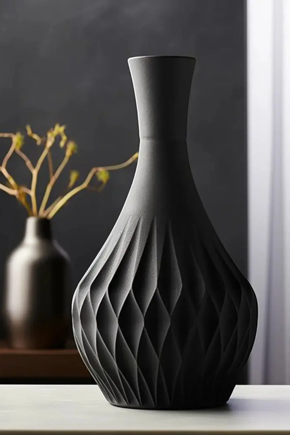 Atlas Premium Dekoratif Modern Vazo
