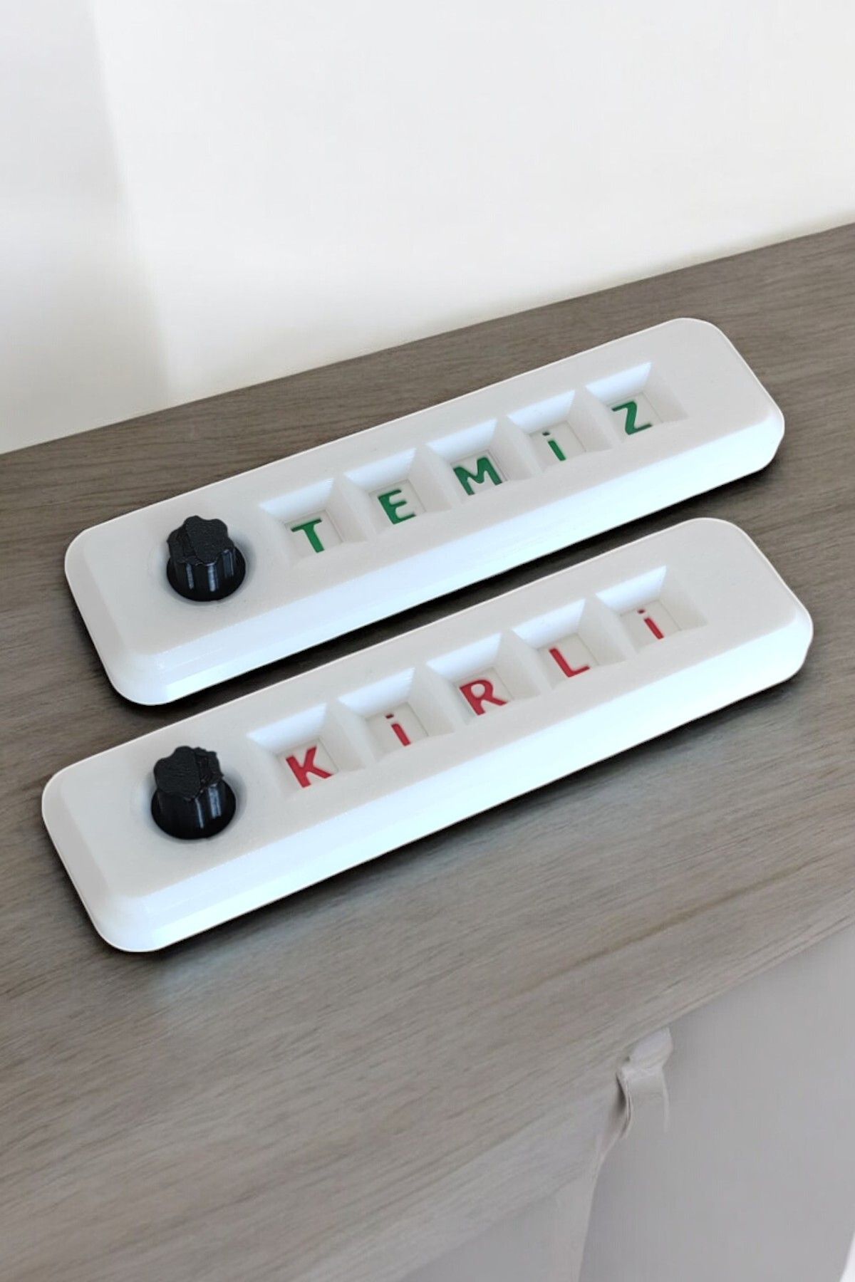 Bulaşık Makinesi Kirli / Temiz Göstergeli Bilgi Magneti - Görsel 3