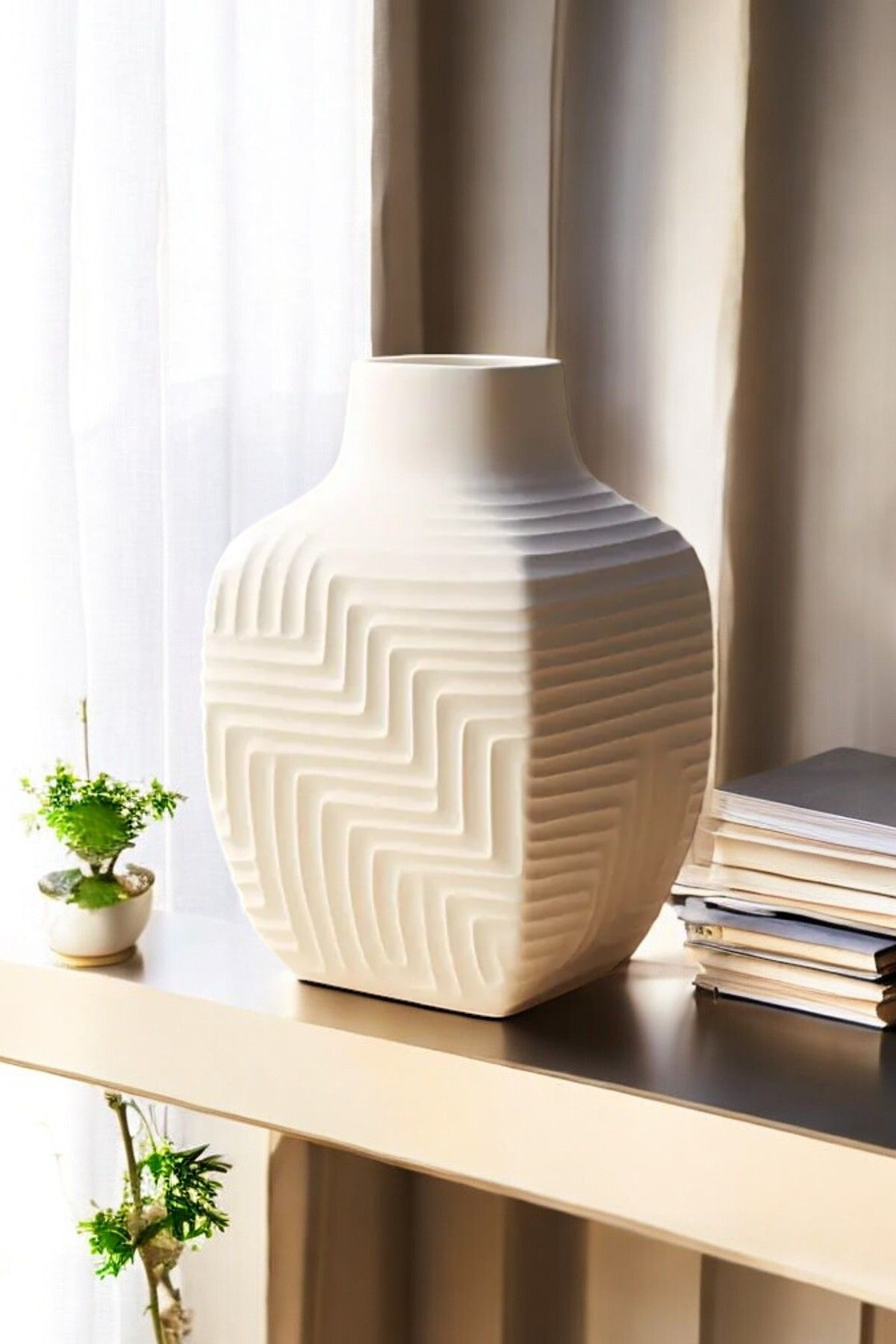Calliope Premium Dekoratif Modern Vazo - Görsel 2