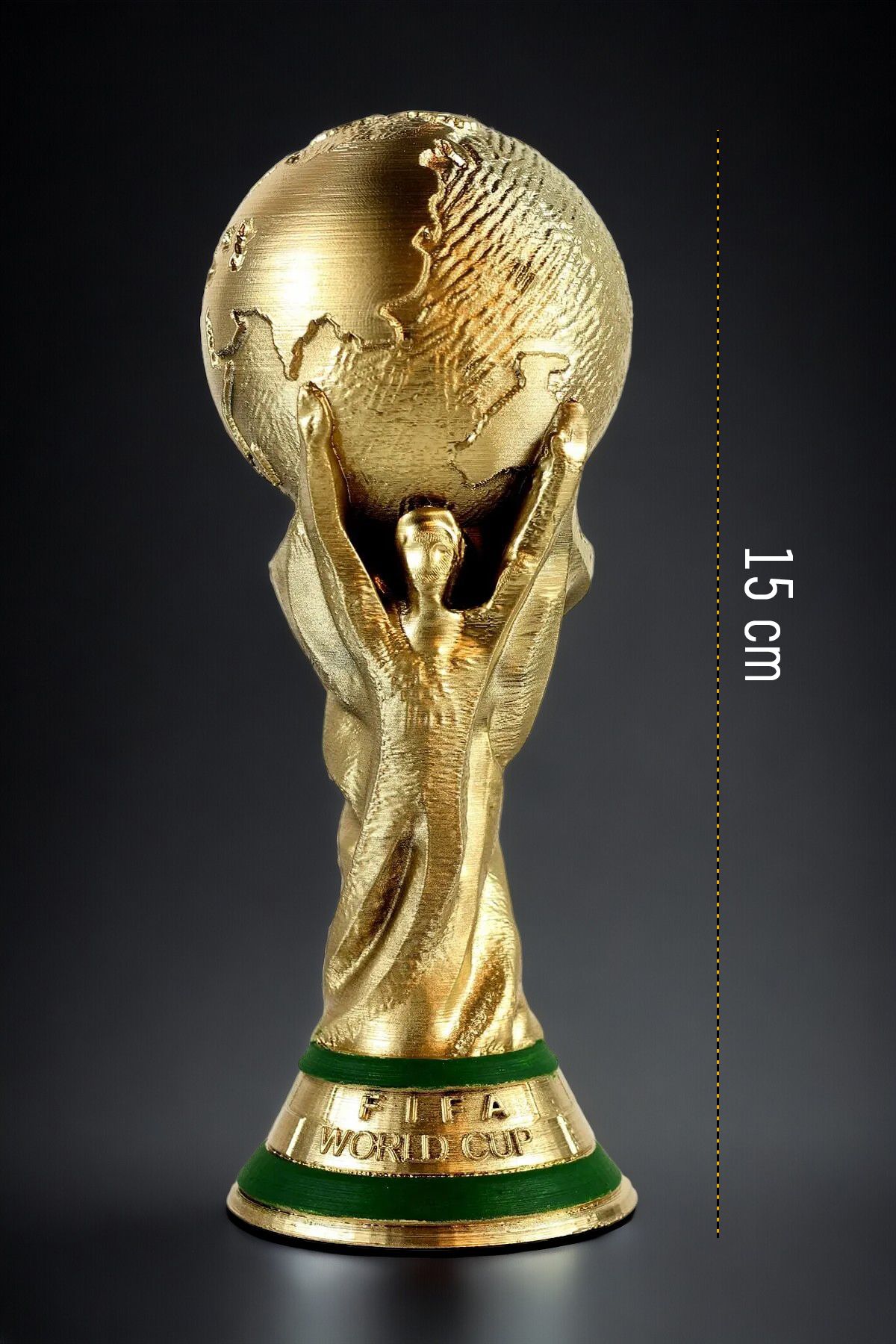 Dünya Kupası World Cup 3D Figür Dekoratif Biblo 15 cm - Görsel 5