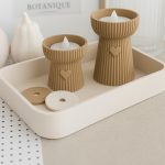 2 adet Tealight Pilli Dekoratif Mumluk, LED Işıklı Mumluk (LED Mumlar Hediye)