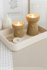 2 adet Tealight Pilli Dekoratif Mumluk, LED Işıklı Mumluk (LED Mumlar Hediye)