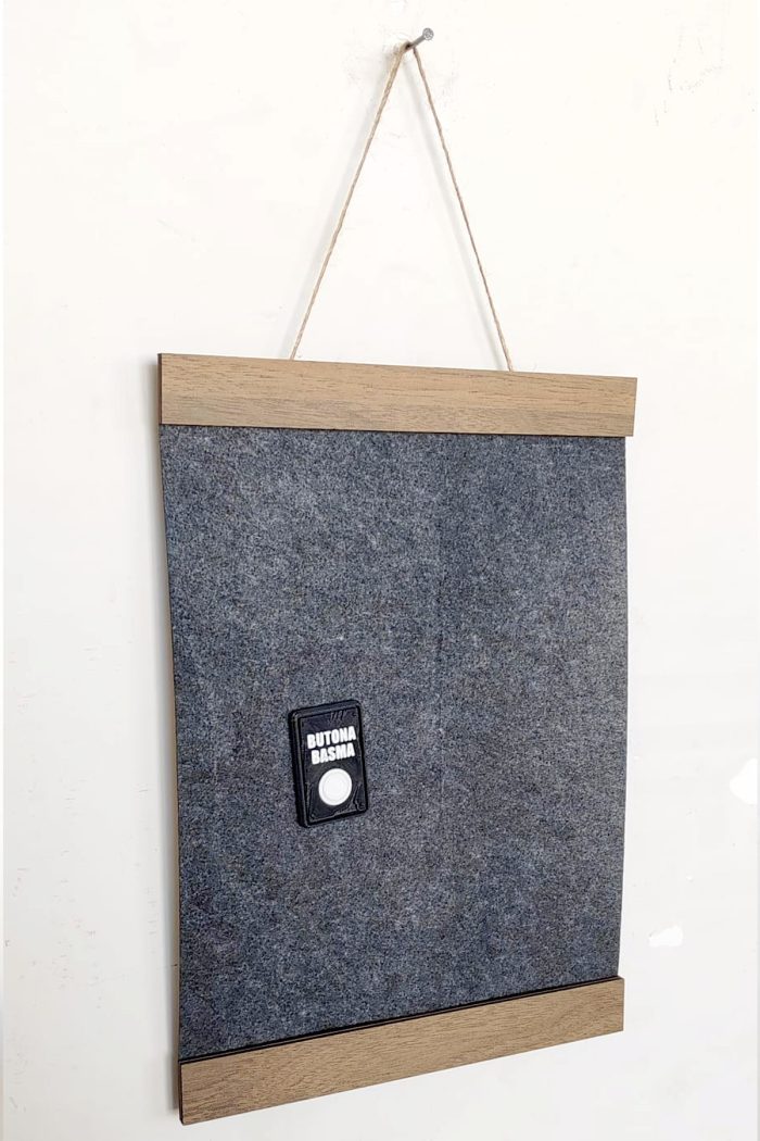 Patch Duvarı Arma Duvar Askısı Patch Organizeri 25x35 CM