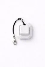 Keycap Mekanik Tekli Tuş Takımı Klavye Anahtarlık Beyaz Granit Desenli (Blue Switch Mekanizma)