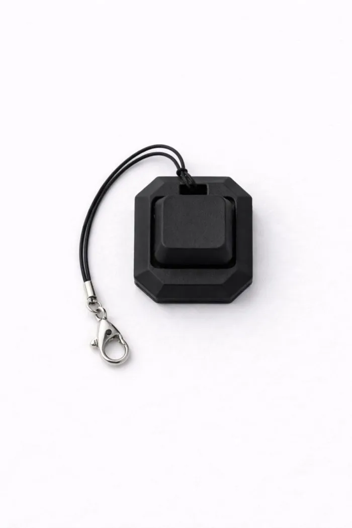 Keycap Mekanik Tekli Tuş Takımı Klavye Anahtarlık Siyah (Blue Switch Mekanizma)