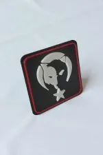 Bozkurt Ay Yıldız Temalı Yeni Nesil 3d Baskı Arkası Cırtlı Patch/peç/arma