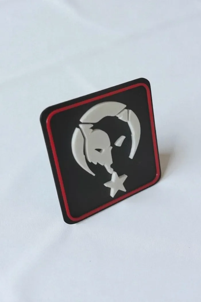 Bozkurt Ay Yıldız Temalı Yeni Nesil 3d Baskı Arkası Cırtlı Patch/peç/arma
