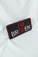 I'M OK Temalı Yeni Nesil 3d Baskı Arkası Cırtlı Patch/peç/arma