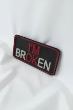 I'M OK Temalı Yeni Nesil 3d Baskı Arkası Cırtlı Patch/peç/arma