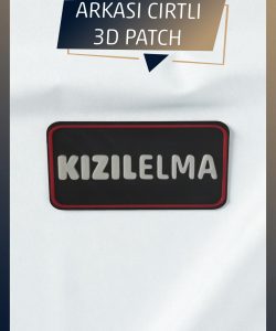 KIZILELMA Temalı Yeni Nesil 3d Baskı Arkası Cırtlı Patch/peç/arma