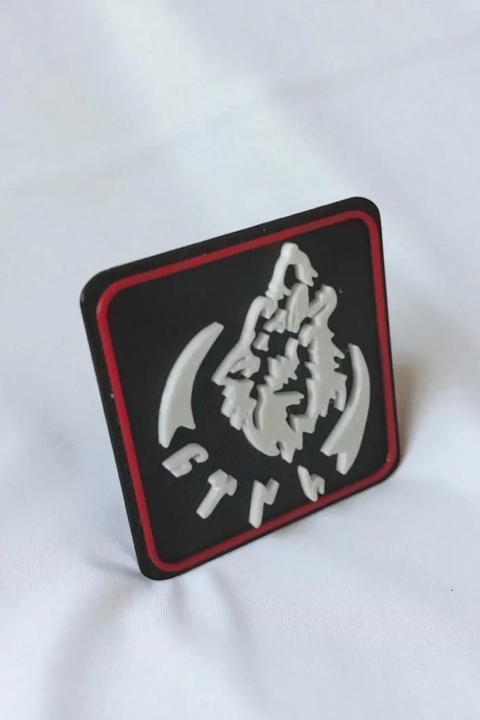 Bozkurt ve Türk Temalı Yeni Nesil 3d Baskı Arkası Cırtlı Patch/peç/arma